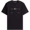 Tommy Hilfiger Tričká s krátkym rukávom ICON HILFIGER TEE MW0MW39585 Čierna