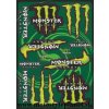 Nálepky moto Monster Energy 4 (Sada nálepiek)
