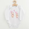 Detské body s potlačou New Baby Love Bears - 74 (6-9m)