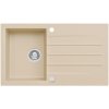 Alveus CORTINA 130 Beige 55 1133450 - Drez Granitový 860x500mm, vanička 324x419x160mm