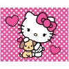 CARBOTEX Magický uteráčik Hello Kitty 30x30 cm