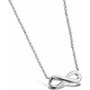 Troli Oceľový náhrdelník Nekonečno KNS-271