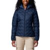 Columbia Delta Ridge II Down Hooded Collegiate Navy
