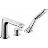 Hansgrohe Metris Trojotvorová páková batéria na okraj vane, 31190000