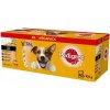 Pedigree Adult Mix chutí v omáčke kuracie hovädzie morčacie jahňacie so zeleninou 80 x 100 g