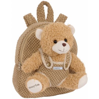 Safta batoh Teddy Bear 4,65 l hnedý