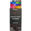 Artmagico Premium akrylové markery jemný hrot 1,0 mm sada 24 ks