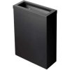 Nerezový kôš IMPECO, čierny 30l MSBH35