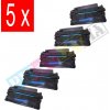 Printmania Sada 5 x HP CE255A - kompatibilný