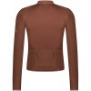 SHIMANO Dres EVOLVE MERINO LONG hnedý Veľkosť: L