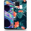 Picasee silikónový prehľadný obal pre Realme 8 4G - Monstera Color