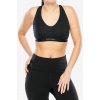 Športová podprsenka Icebreaker Merino 125 Cool-Lite Sprite Racerback Bra - black