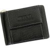 Wild Things Only 5516 čierna pánska kožená dolárová peňaženka 10,5 x 8 x 2 cm