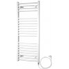 Mereo Vykurovací rebrík oblý 450x1690 mm, biely, elektrický MT33E