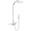 Sprchový systém KLUDI COCKPIT biela / chróm 8020091-00