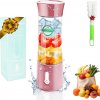 SOKOVÍRUČKY MALE BEZDRÔTOVÉ 6 ČEPELÍ 200W 500ML ŠEDÁ SMOOTHIE ROZVOJ