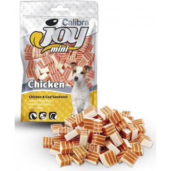 Calibra Joy Dog Mini Chicken & Cod Sandwich New 70 g