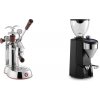 La Pavoni Esperto Abile + Rocket Espresso SUPER FAUSTO, black