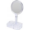 Kozmetické zrkadlo s LED osvetlením a organizérom 18 x 34,5 cm KO-170488360