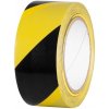 Páska Strend Pro, 50 mm, L-33 m, PVC, lepiaca, výstražná, žltá/čierna