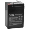 Batéria Geti 6 V 4,5 Ah