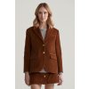 SAKO GANT REG CORD BLAZER CACAO