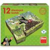 DINO Obrázkové kocky Krtko a priatelia, 12 kociek