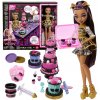 Bábika Monster High Strašidelné narodeniny torta DIY sada s Clawdeen Wolf