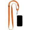 Oranžový FilMov Phone Shoulder Strap Orange Neck Holder Šňůrka 70cm na Mobilní Telefon
