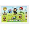 Teddies Mravenečkův tablet plast 30x20x2 cm na baterie se zvukem