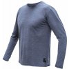SENSOR MERINO LITE pánské triko dl.rukáv mottled blue - L