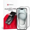 Ochranné tvrdené sklo Forcell Flexible Nano Glass 5D iPhone 15 Plus Black