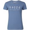 Alpine Pro Norda Dámske bavlnené tričko LTSE310 indigo blue L