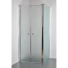 ARTTEC SALOON A 24 - Sprchový kút hrozno - 95 - 100 x 76,5 - 78 x 195 cm XSAL0113