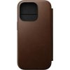 Kryt na mobilný telefón Nomad Modern Leather Folio Brown iPhone 16 Pro (NM01679585)