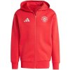 Adidas Manchester United mikina / bunda červená pánska