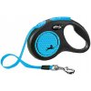 Flexi New Neon M páska 5 m modré (do 25 kg)