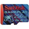 SanDisk MicroSDXC karta 256GB GamePlay (R:190/W:130 MB/s, UHS-I, V30, A2) SDSQXAV-256G-GN6XN