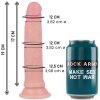 Rockarmy Liquid Silicone Premium Avenger Realistic 19cm - Realistické Dildo