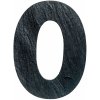 Domové číslo „0“, 150 × 108 mm, bridlice, 1725