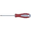 FORTUM 4740304 Skrutkovač plochý, PZ1 x 100mm, S2