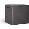 Zahradní box Prosperplast WOODEBOX hnědý 140L