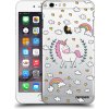 Picasee silikónový prehľadný obal pre Apple iPhone 6 Plus/6S Plus - Unicorn hviezdne nebo