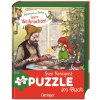 Pettersson und Findus feiern Weihnachten. Puzzle im Buch