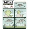 Komár Plagát Star Wars X-Wing Instructions 30 x 40 cm