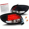PEUGEOT 206 98-12 SVETLÁ zadné LED diódy BLAC