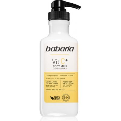 Babaria Vitamin C hydratačné telové mlieko pre všetky typy pokožky 500 ml