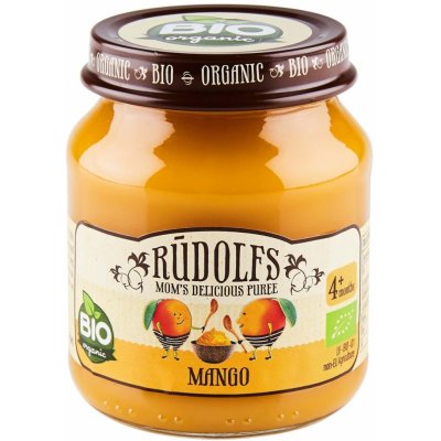 RUDOLFS Bio príkrm mango 120 g