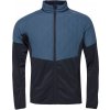 Pánska vetruodolná hybridná bunda Klimatex, NO-WIND JIVAN tmavo modrá,Čierna,Strieborná XL