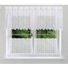 Záclona markizeta, Ola vitrážka metráž, biela 40 cm